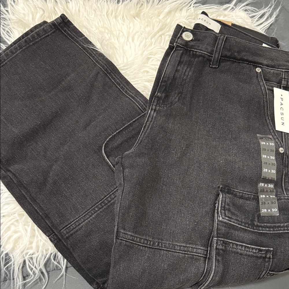 PacSun Black Washed Men's Jeans